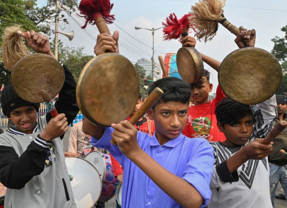 Matua Community Protests Against Special Intensive Revision of Electoral Rolls in Bengal