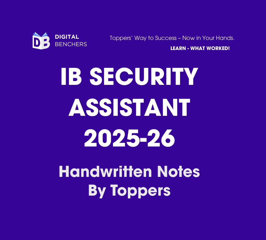 IB Security Assistant 2025 Handwritten Notes
