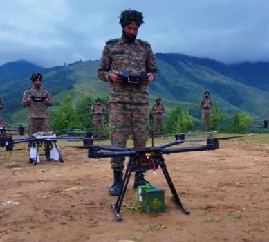 Indian Army Conducts ‘Vayu Samanvay’ Exercise to Test Indigenous Drones
