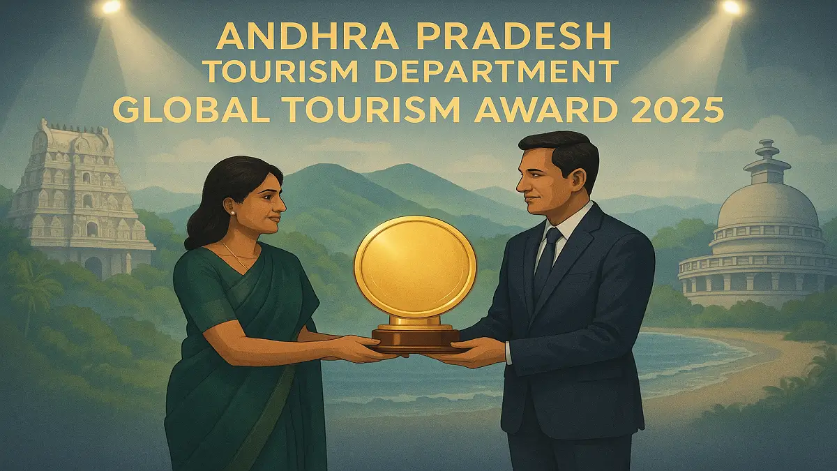 Andhra Pradesh Tourism Department Wins Global Tourism Award 2025