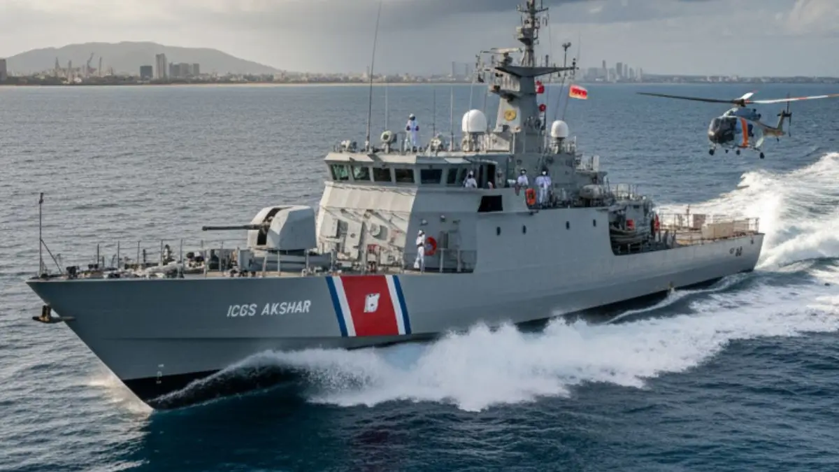 ICGS Akshar Commissioned – Boost to Coast Guard Fleet