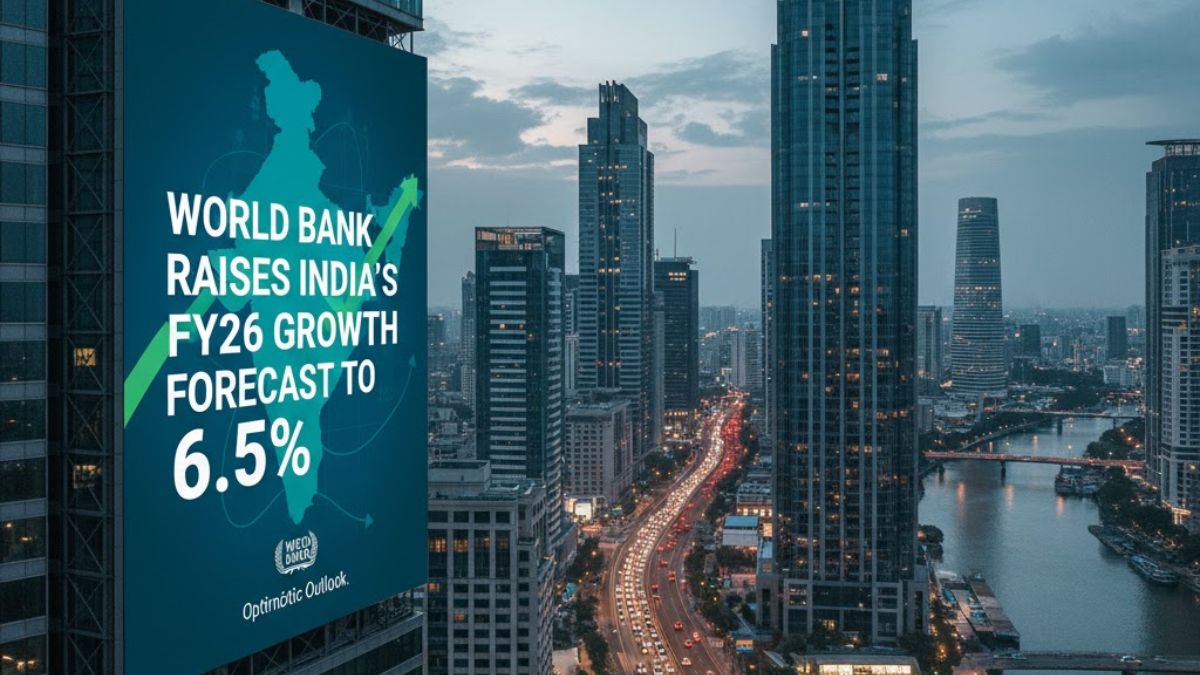 World Bank Ups India’s FY26 Growth Estimate to 6.5%