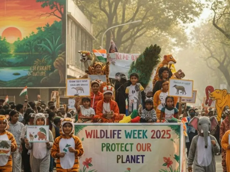 India Launches 5 Species Projects During Wildlife Week 2025