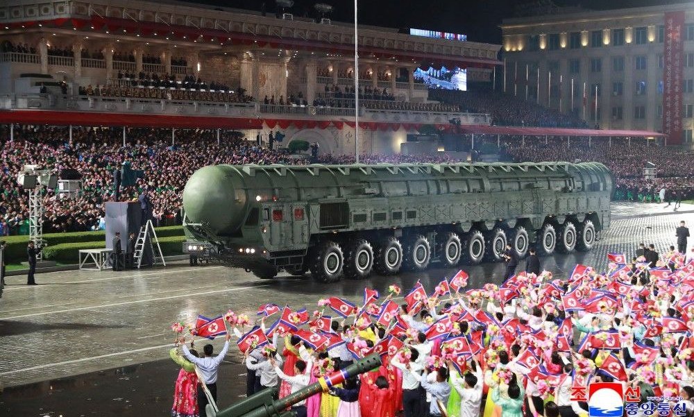 North Korea Unveils Hwasong-20 ICBM at Military Parade