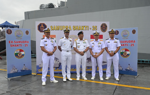 Indo-Indonesian Maritime Exercise Samudra Shakti 2025 Begins