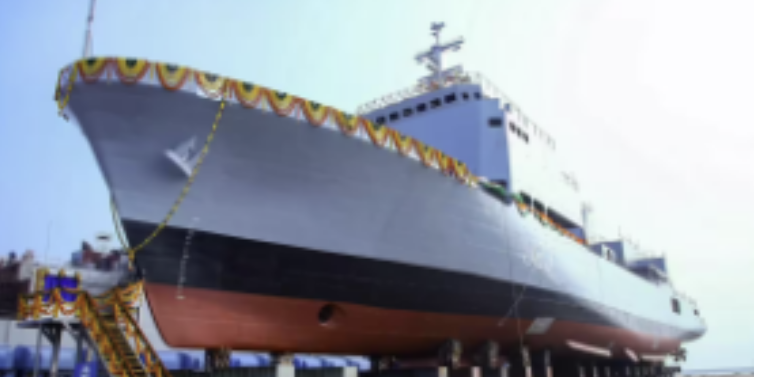 Survey Vessel 'Ikshak' to be inducted into the Indian Navy