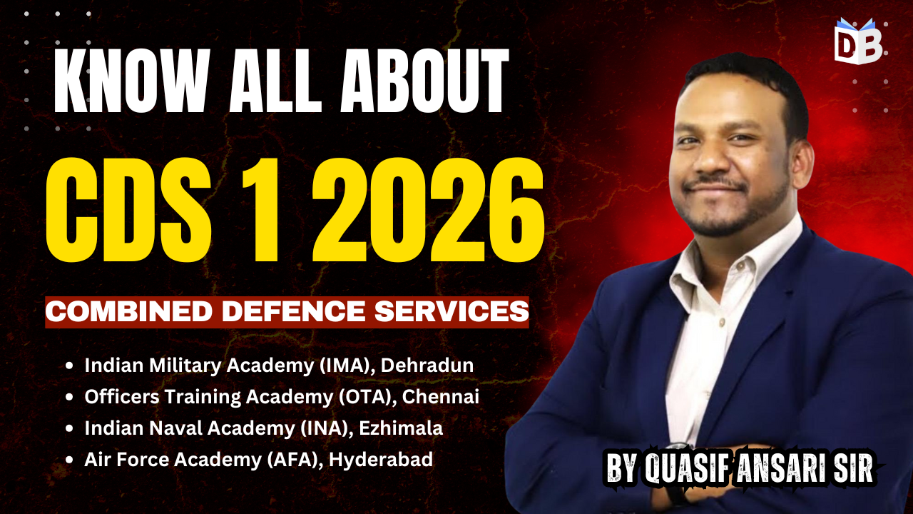 Know all about CDS 1 2026 Examination