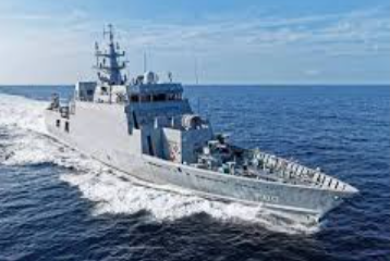 Indian Navy Commissions Indigenous Anti-Submarine Vessel Mahe