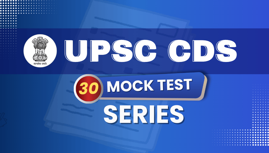 UPSC CDS Mock Test Series