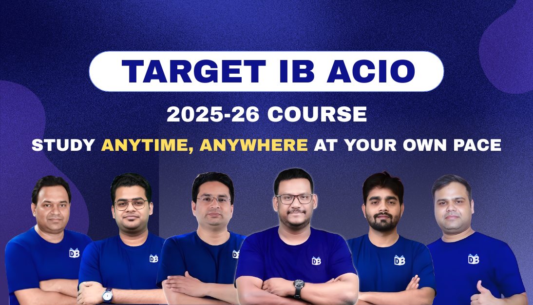 TARGET IB ACIO 2025-26 COURSE