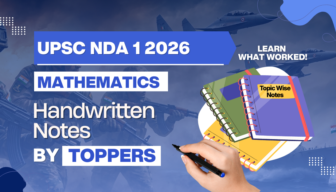 Mathematics Handwritten Notes for UPSC NDA 1 2026