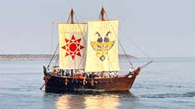INSV Kaundinya Reached Oman