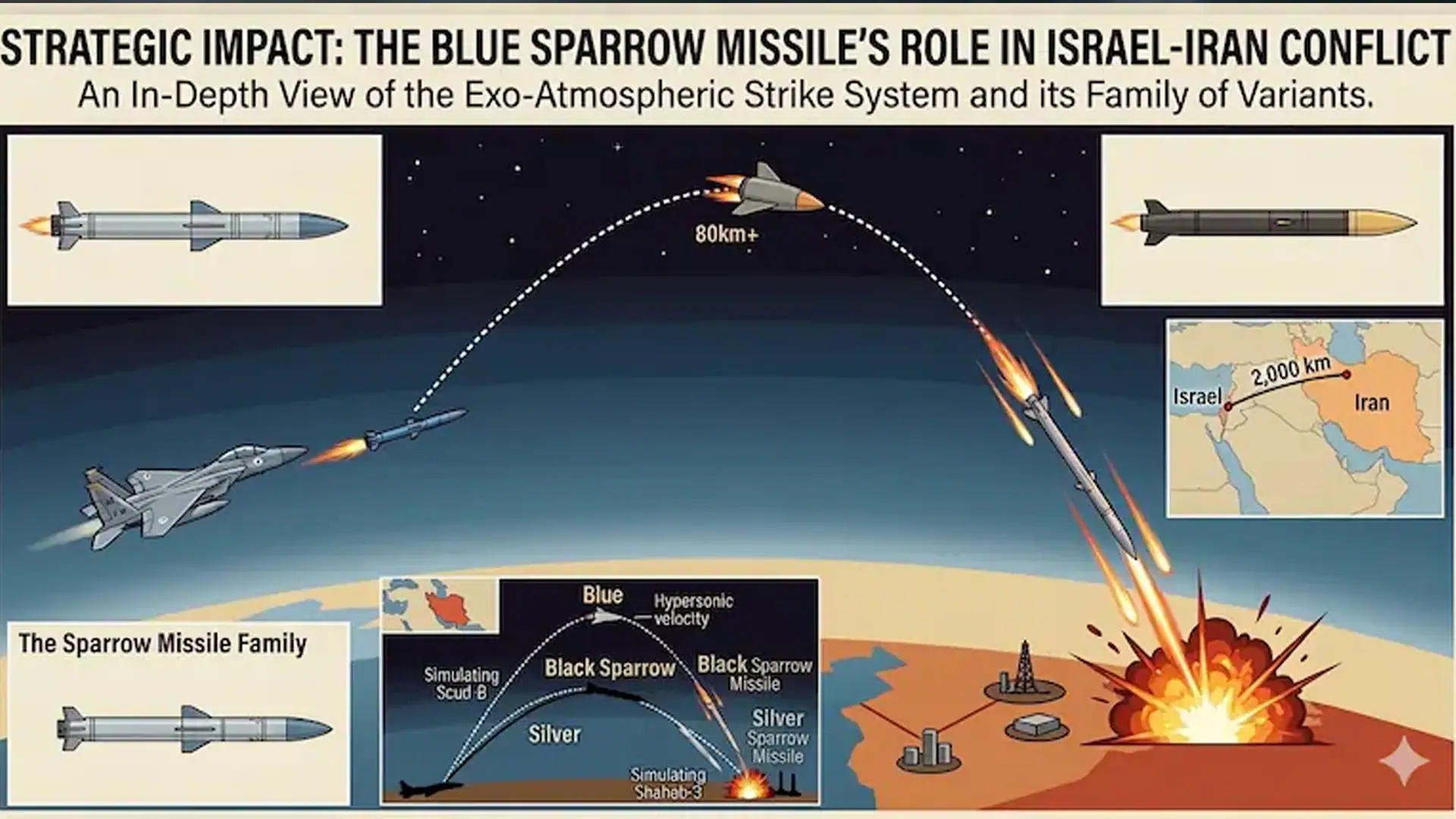 Blue Sparrow Missile