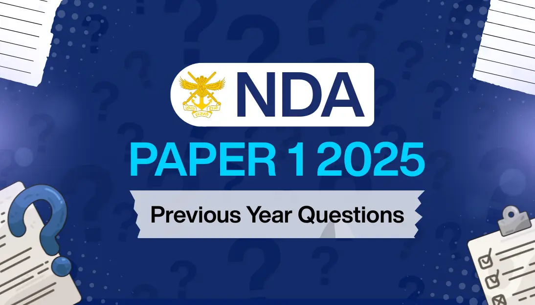 NDA Previous Year Paper 1 (2025)