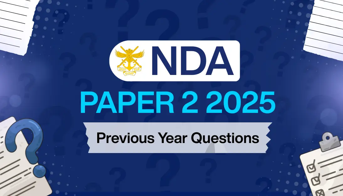 NDA Previous Year Paper 2 (2025)