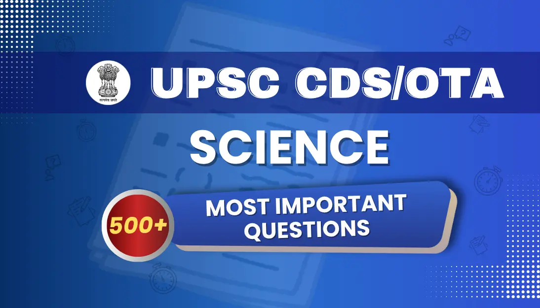 Most Expected Questions Top 500 questions for General Knowledge - Science