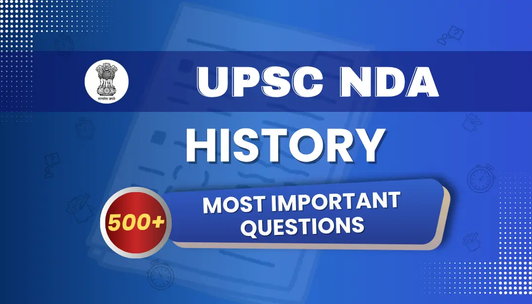 Most Expected Questions Top 500 questions for General Knowledge - History