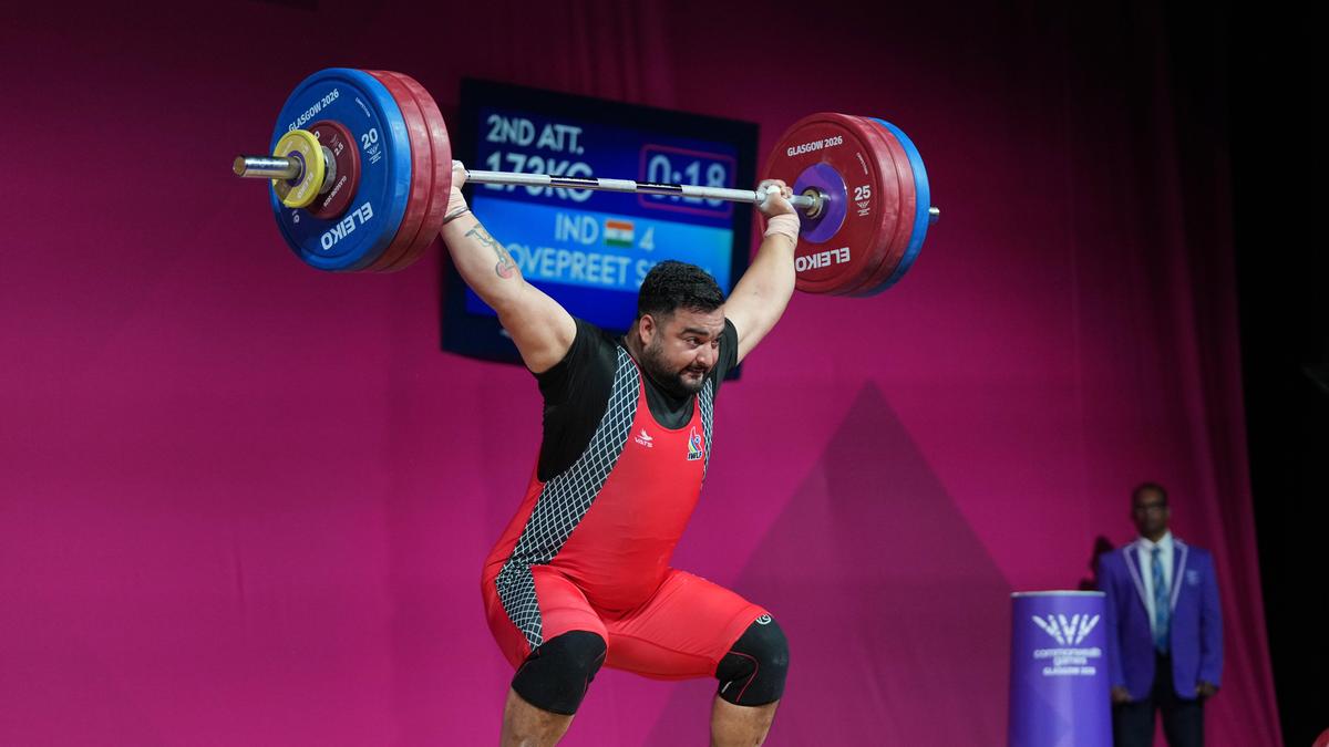 Lovepreet Singh Wins Commonwealth Games Weightlifting Silver