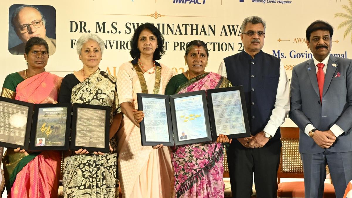 Dr. M. S. Swaminathan Award for Environment Protection 2026