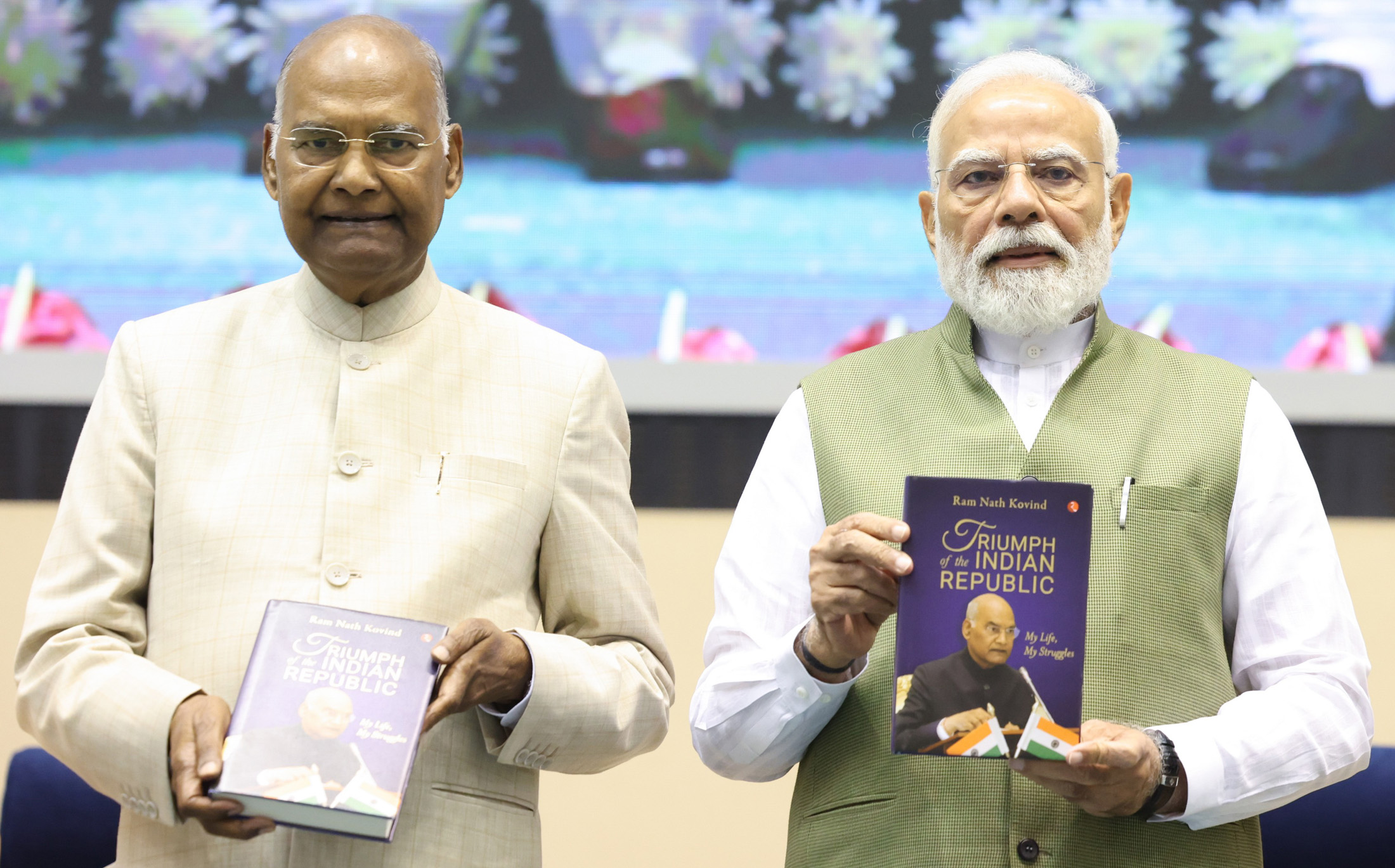 PM Modi Launches Ram Nath Kovind’s Autobiography