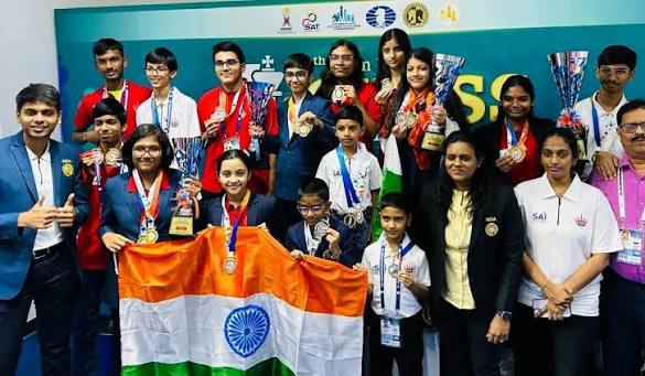 Indian Players Win Both Asian Junior Blitz Chess Titles