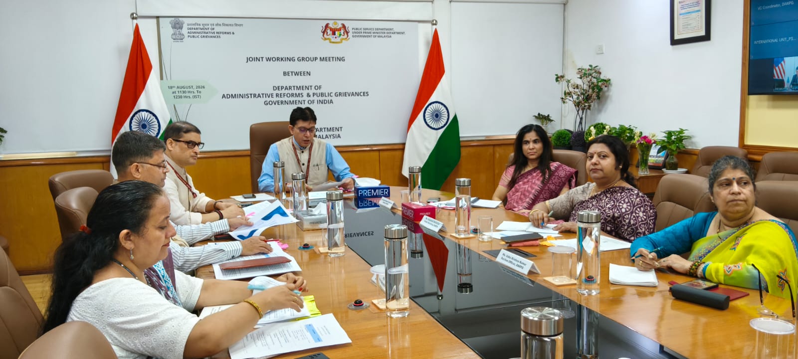 India-Malaysia 2nd Joint Working Group Meeting on Public Administration and Governance Reforms