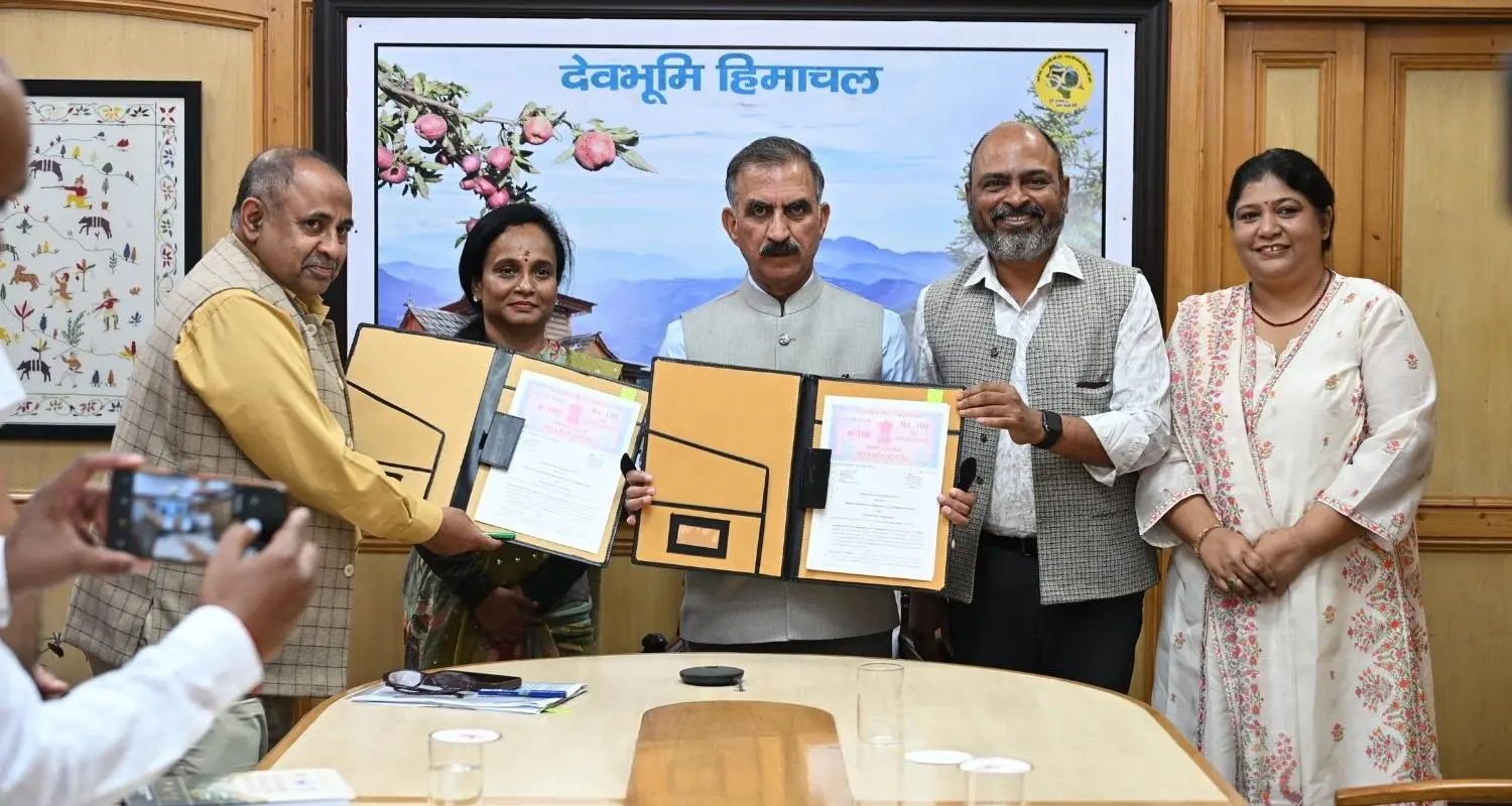 Himachal Pradesh Forest Department and ISB Sign MoU to Unlock ₹22,600 Crore Forest Economy
