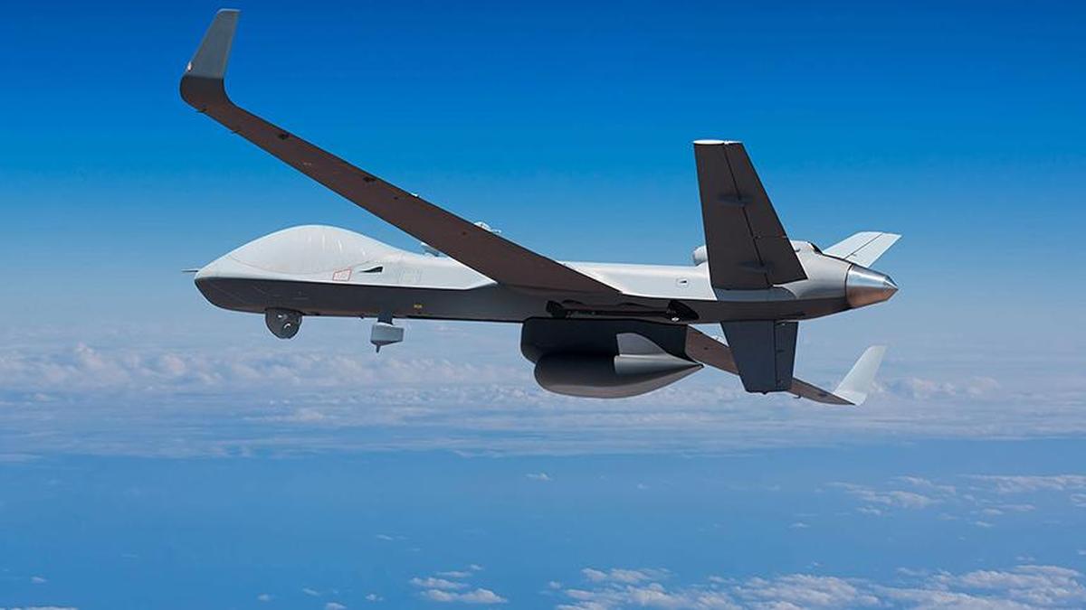India Leases Two MQ-9B Sea Guardian Drones for Indian Navy