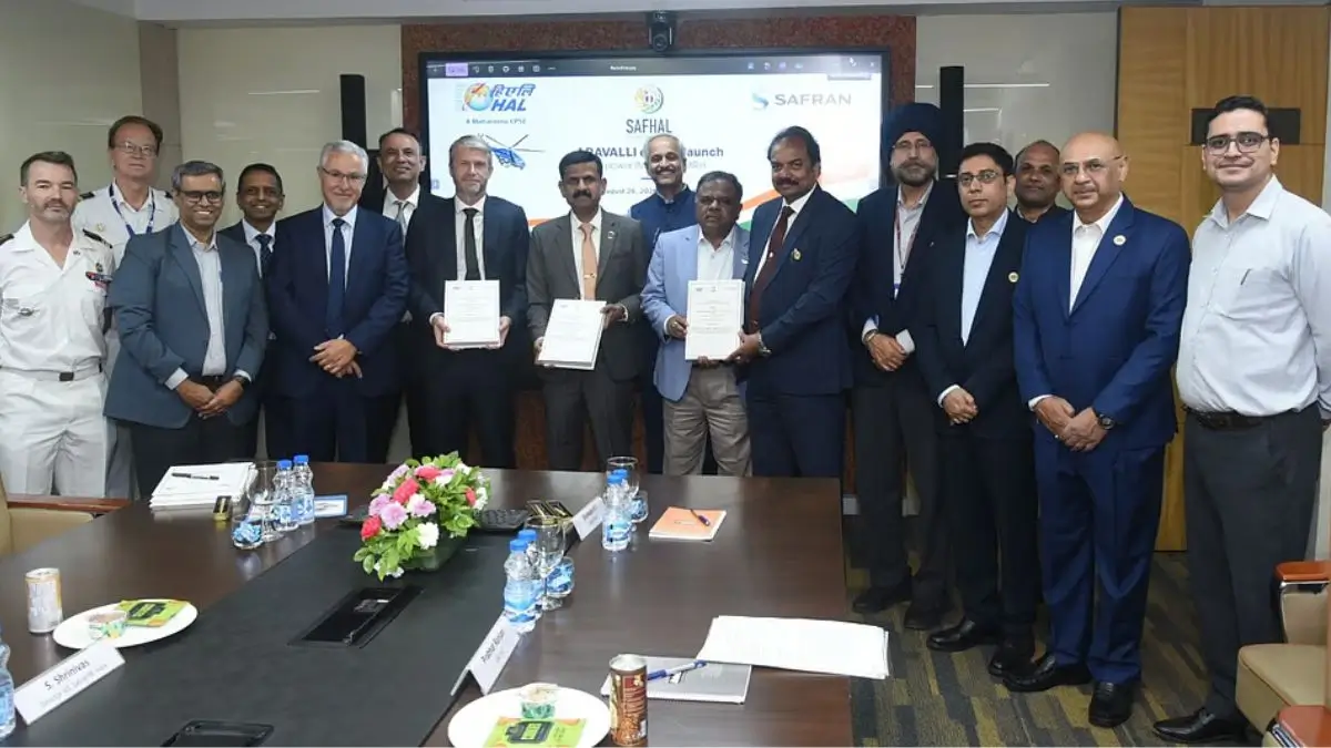 HAL and Safran to Jointly Develop ‘Aravalli’ Engine for Multi-Role Helicopters