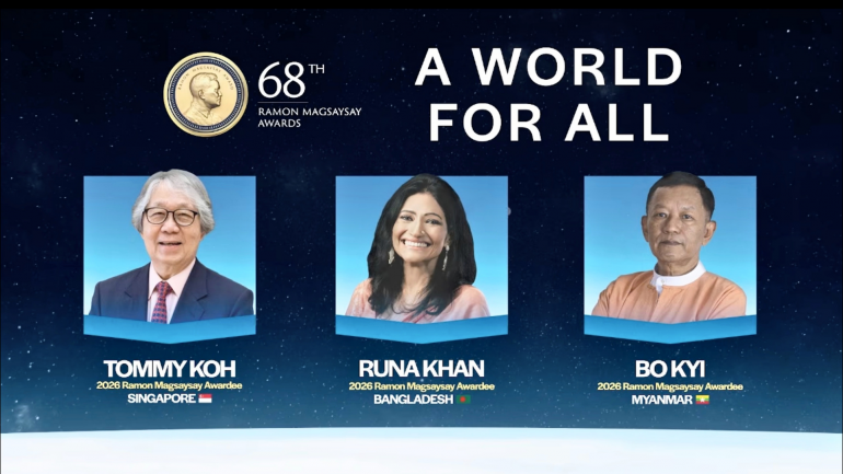 2026 Ramon Magsaysay Award: Three Asian Changemakers Honoured