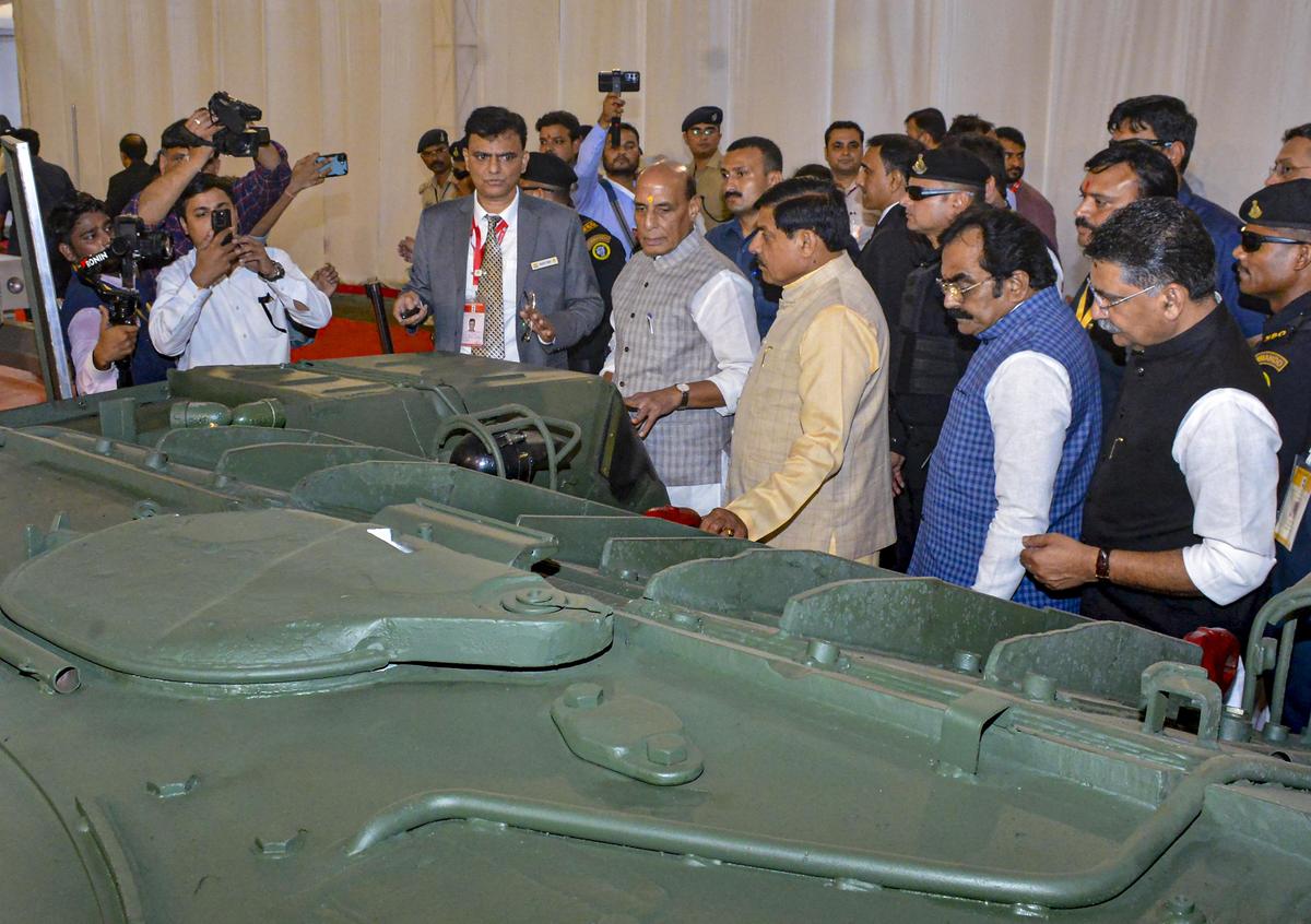 Rajnath Singh Lays Foundation for ₹472-Crore T-72 and T-90 Tank Overhaul Facility in Jabalpur