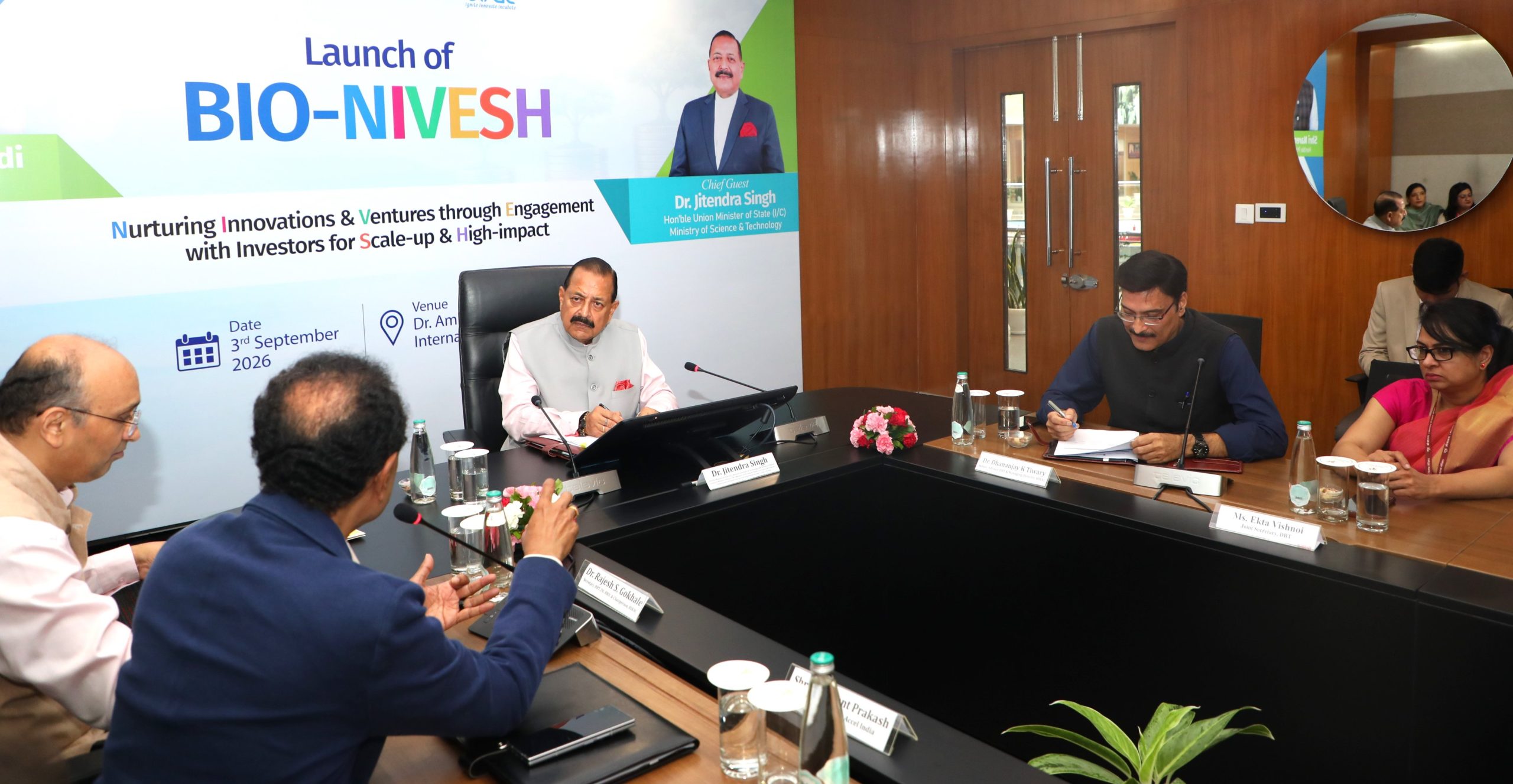 BIO-NIVESH Platform Launched to Boost Biotechnology Investment
