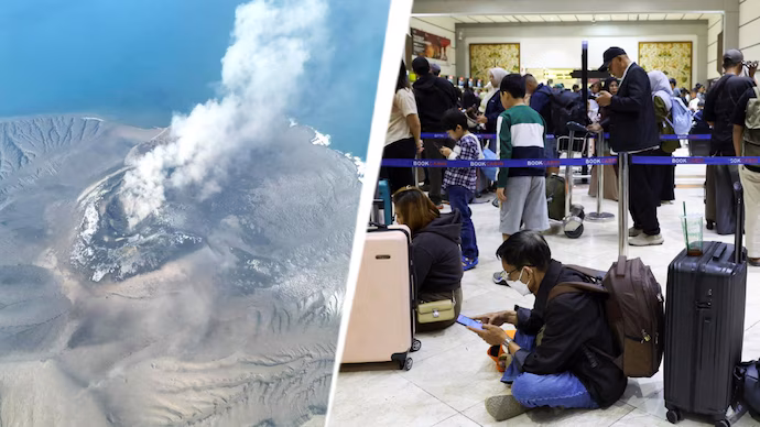 Anak Krakatau Eruption Disrupts Air Travel in Indonesia