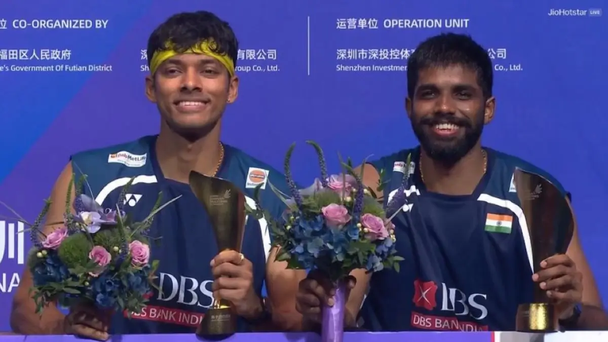 Satwik-Chirag Win 2026 China Masters Title