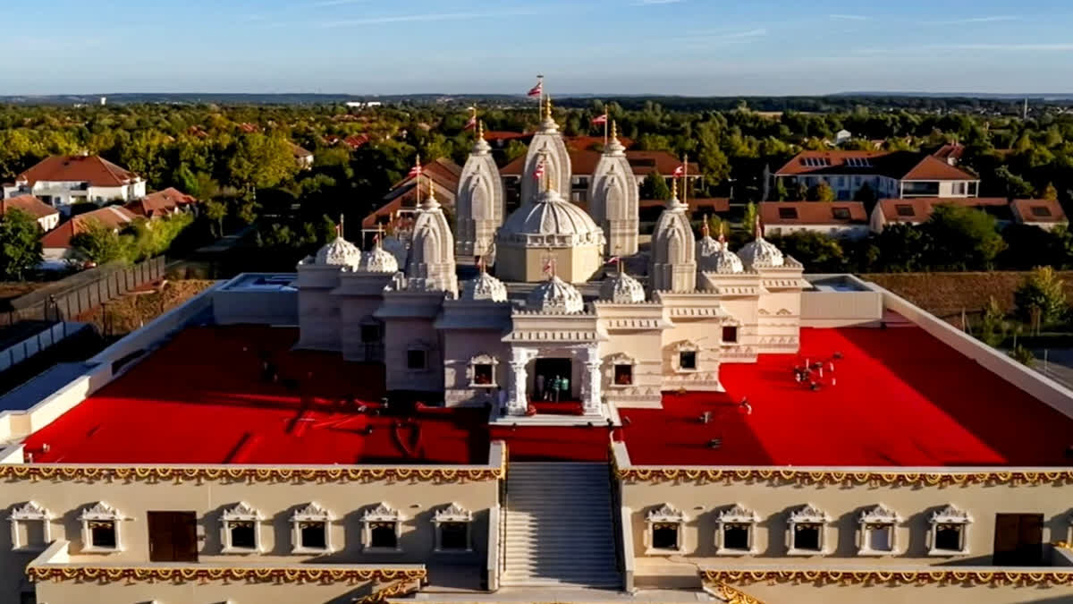 BAPS Swaminarayan Hindu Mandir Inaugurated Near Paris