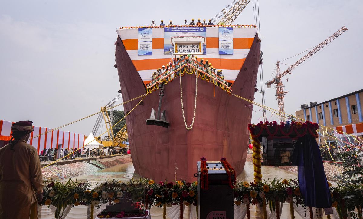 ORV Sagar Manthan Launched for Indigenous Ocean Research