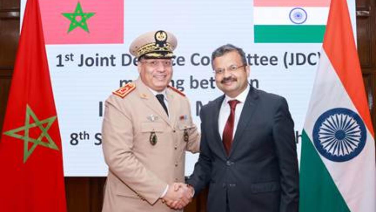 India-Morocco Joint Defence Committee Meeting
